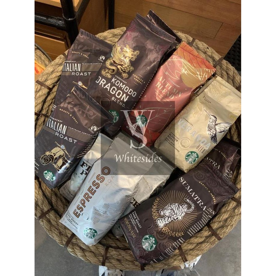 

ready stock Starbucks Pike Place - Whole Bean Medium Roast 250gr Biji Kopi Coffee