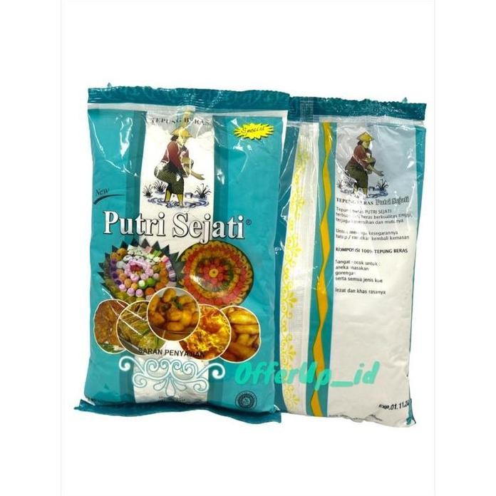 

Terlaris Tepung Beras Putri Sejati 500Gr