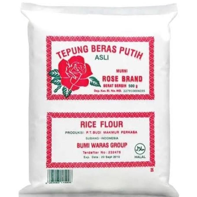

Terlaris Tepung Beras Rosebrand Rose Brand 500Gr