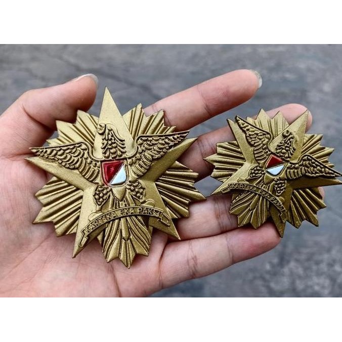 Pin TNI Jadul Sesko Angkatan Darat 1960an murah