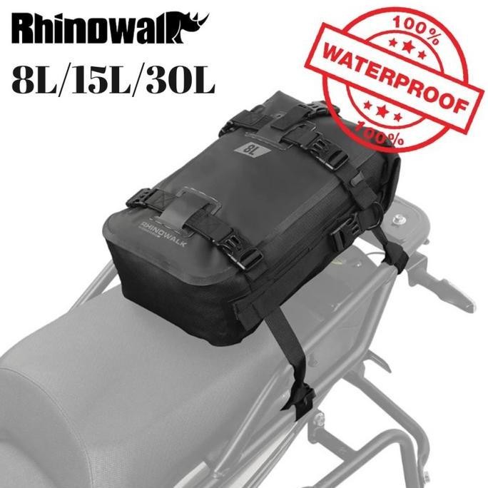 Tas Motor Rhinowalk MT2208 Motorcycle Pannier 8/15/30L Waterproof