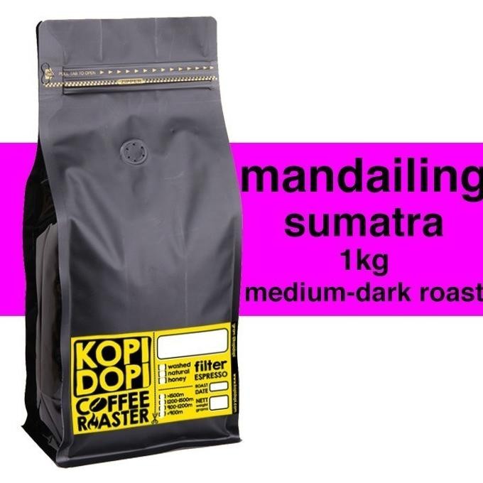 

ready stock Kopi Arabika Mandailing Mandheling 1 Kg