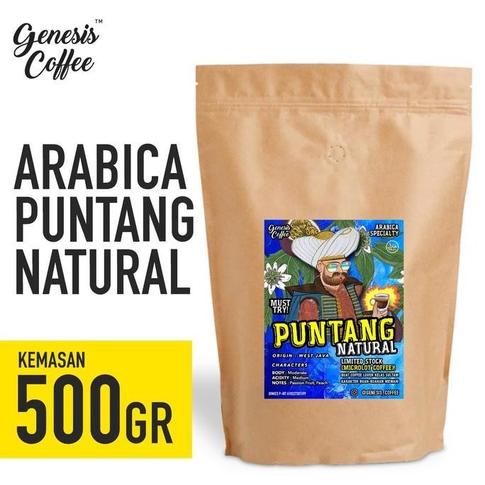 

ready stock ARABICA SPECIALTY / PUNTANG NATURAL / KEMASAN KRAFT 500GR
