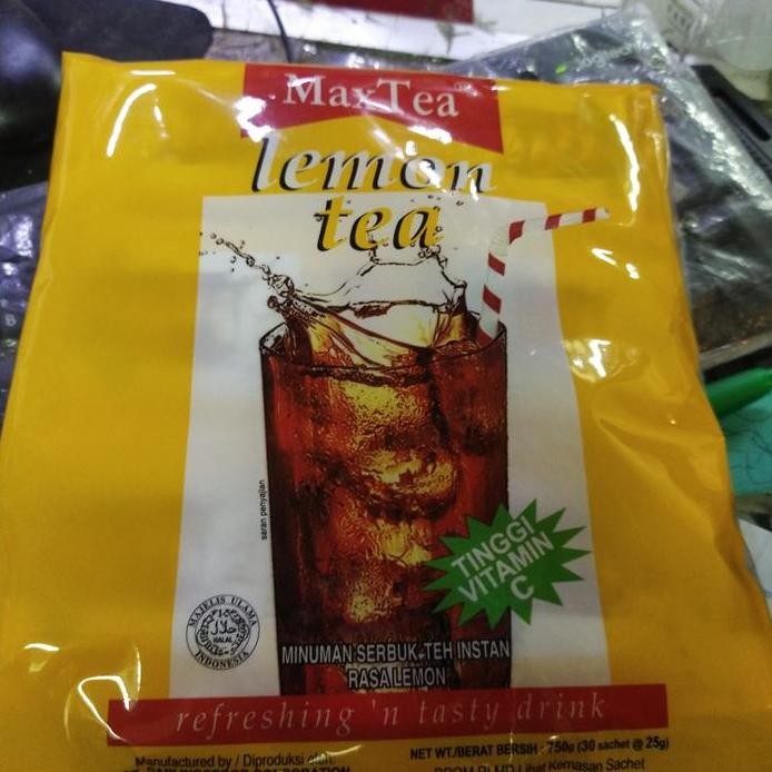 

ready stock max tea lemon 30 pcs