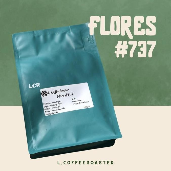 

ready stock Kopi Arabica Flores #737 / Kopi Indonesia / Specialty Coffee / Filter Roast / Arabica Flores Mbohang / LCR Local Selection