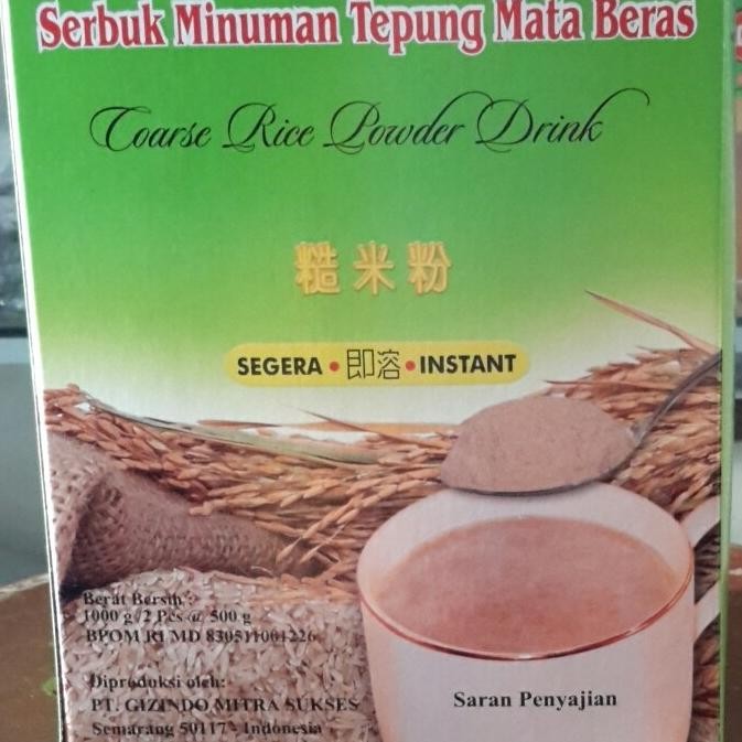 

Terlaris Serbuk Minuman Tepung Mata Beras Merah Instan 1Kg Berkualitas