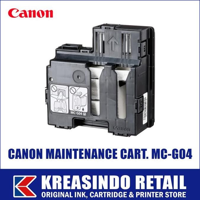 TERMURAH - Canon Maintenance Cartridge MC-G04 MCG 04 MCG04 Original