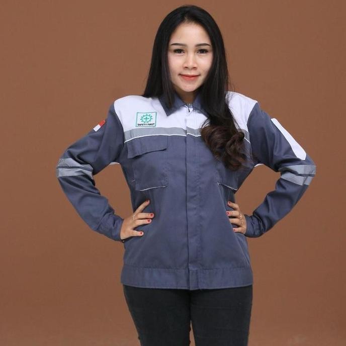 Wearpack Atasan Abu Putih New Stok