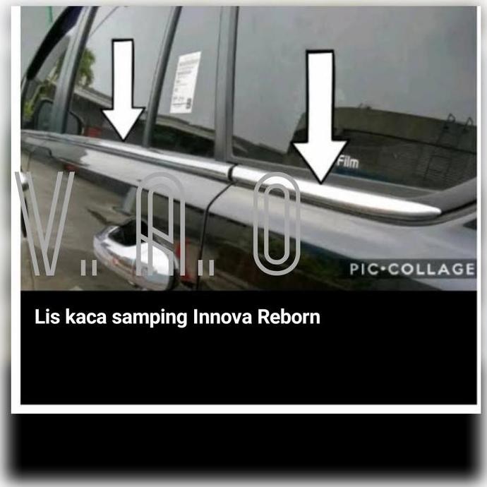 New lis kaca samping innova reborn
