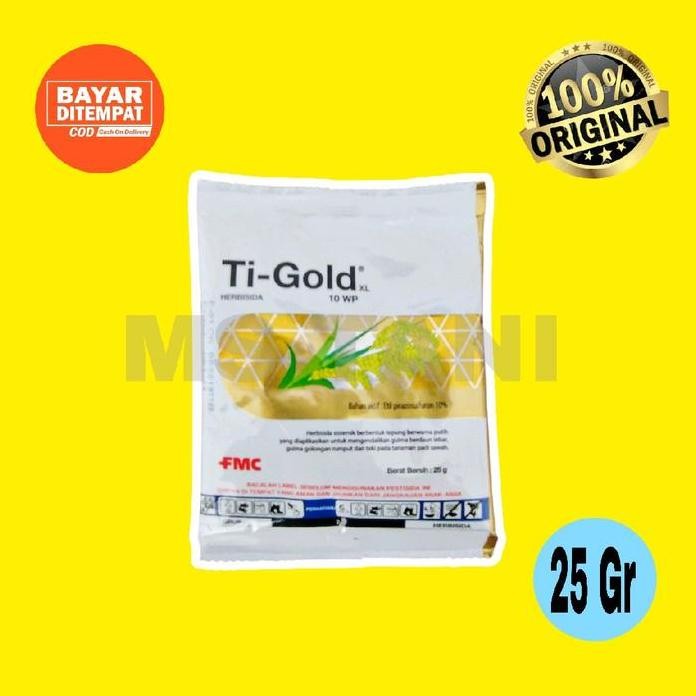 

Terlaris Ti Gold 10 Wp 25Gr Herbisida Sistemik Obat Untuk Mengendalikan Gulma Teki Pada Tanaman Padi Sawah