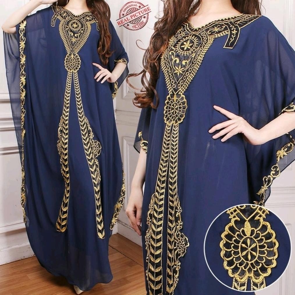 Kaftan Luna / Baju Kaftan Wanita Muslim / Kaftan / Baju Wanita / Gamis Kondangan / Dress