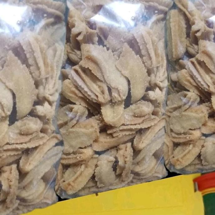 

Terlaris Kue Kecipir Dari Tepung Beras Ketan, 500 Gram, Manis, Gurih, Lebih Empuk Camilan Snack Sehat