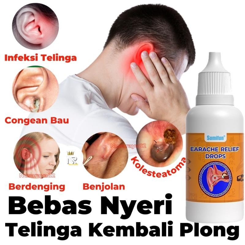 Ori Obat Tetes Telinga Radang Telinga Infeksi Telinga Pendengaran Meredam Obat Telinga Bernanah Obat