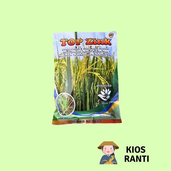 

Terlaris Top Zink 150Gr/Meninkatkan Anakan Padi/Mengatasi Asem-Aseman Tanaman