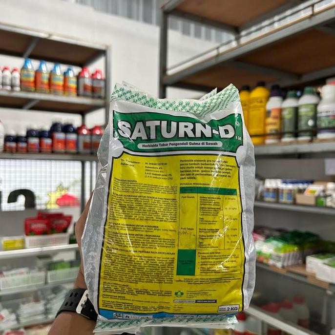 

Terlaris Herbisida Padi Saturn D 6Gr Dari Petrokimia Kayaku Isi 2 Kg