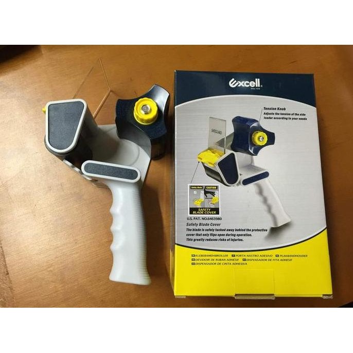 

BEBAS ONGKIR - Excell Tape Dispenser Plakban 3" EC-326( SAFEGUARD HAND CARTON SEALER)