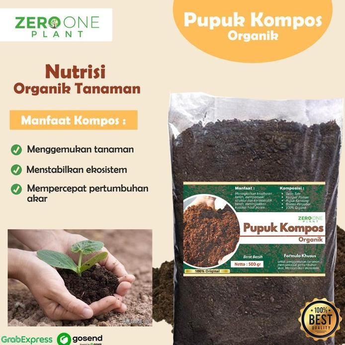 

Terlaris Pupuk Kompos Organik Tanaman Media Tanam Buah Sayur Siap Pakai Subur