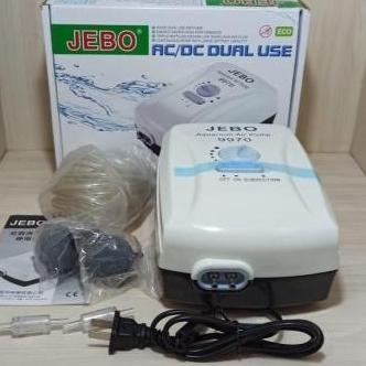 Aerator Jebo 9970 Aerator Acdc Airpump Ac Dc Pompa Oksigen Kolam