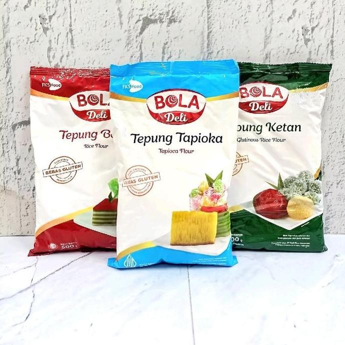 

Terlaris Tepung Beras Bola Deli 500Gr Rice