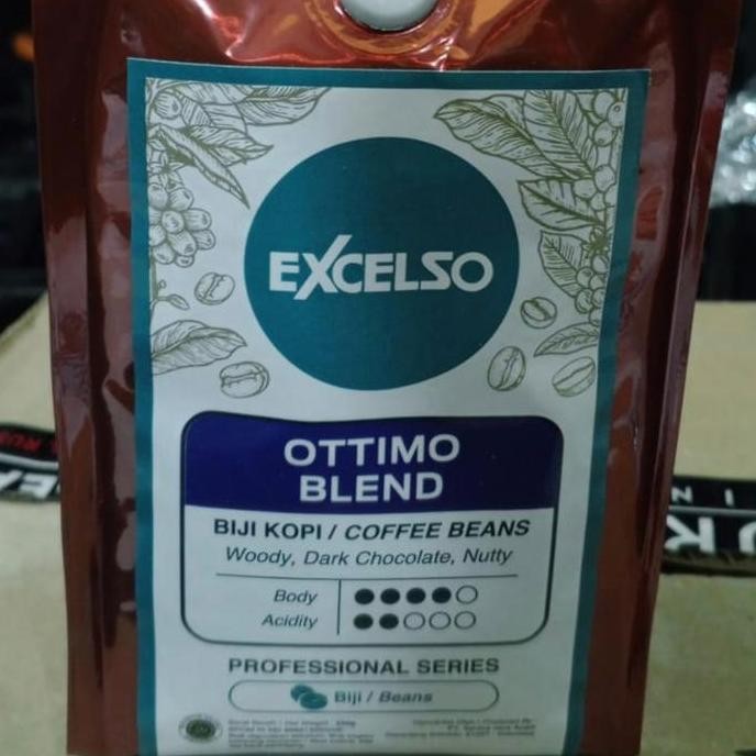 

Buruan serbu] Biji Kopi Excelso OTTIMO 250 gram House Blend 60% Arabika + 40% Robusta Coffee Beans