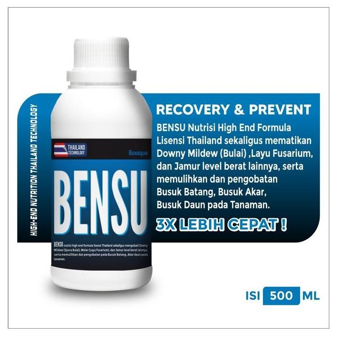 

Terlaris Bensu 500 Ml [Original] Obat Ampuh Bulai Jagung, Antraknosa Cabai, Patah Leher Padi- Paten