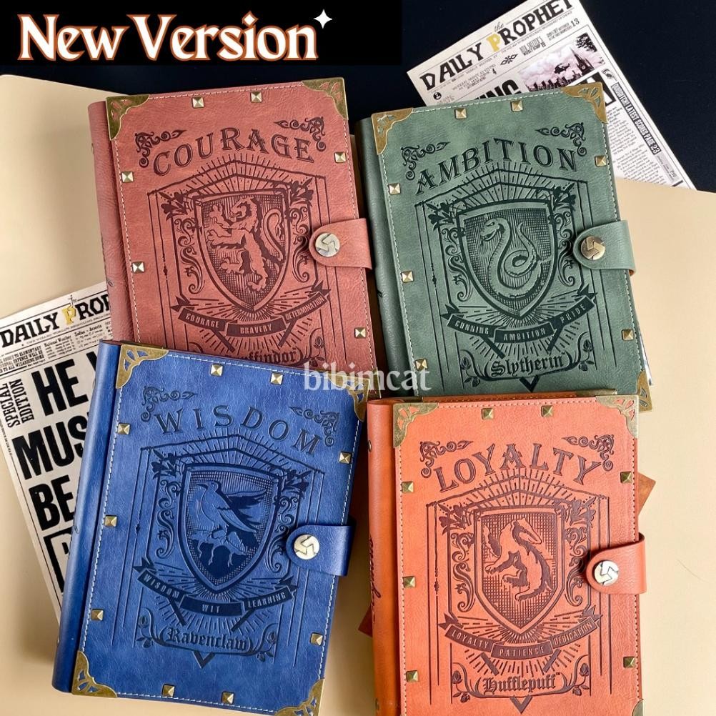 

&%&(& (A5 Size) Binder Journal Set Hogwarts House Version / Agenda Notebook PC Photocard dgf-4