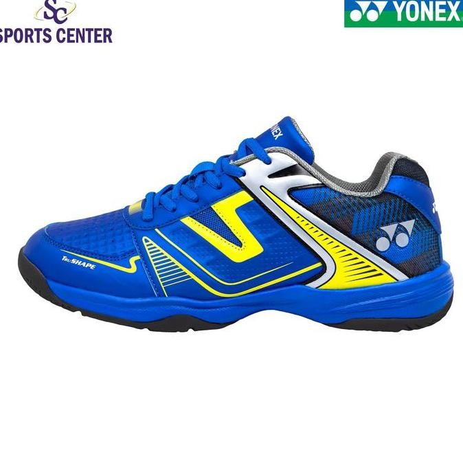 Produk Baru New Sepatu Badminton Yonex TruCushion Tokyo III / 3 Bright Blue Yellow