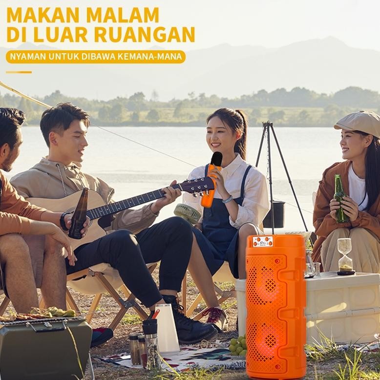 COD fth- PRO MAX BASSMAIKET Speaker Bluetooth Karaoke Besar Super Bass Polytron Change Voice Wireles