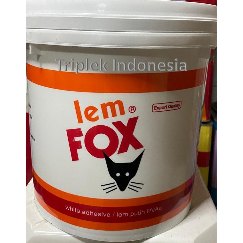 

Lem Putih Fox PVAC 10kg (Ember)