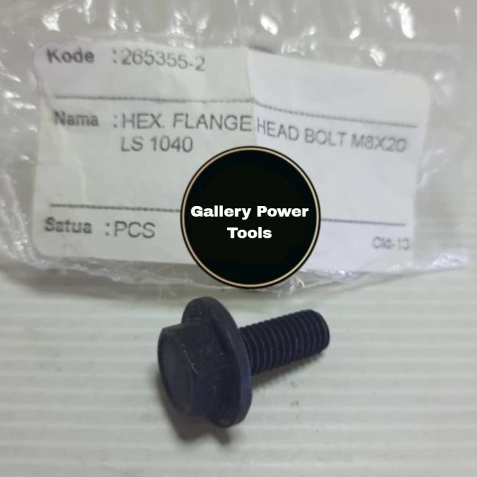 Promo BAUT M8 x 20 MESIN MAKITA LS1040 M8x20 Asli LS 1040 265355-2 Original COD