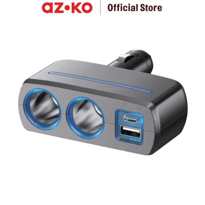 AZKO Otto Klasse Charger Mobil Usb & Type C - Lighter Socket 1918d
