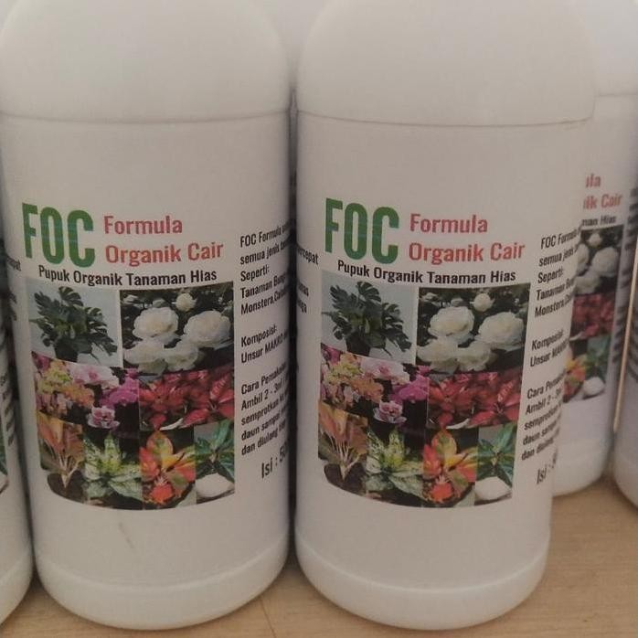 

Terlaris Pupuk Daun Dan Bunga Organik 500Ml, Poc Tanaman Hias Aglonema,Monstera