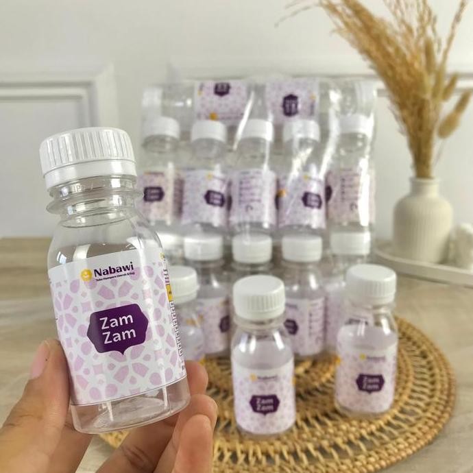 ~~~~~] Botol Zam-zam 80ml / Botol Plastik Air Zam-zam/ Botol Air Zam-zam (20botol)