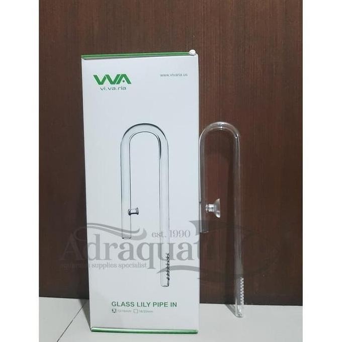 Produk Baru VIVARIA GLASS LILY PIPE INFLOW 12/16 IN 13MM PIPA FILTER CANISTER