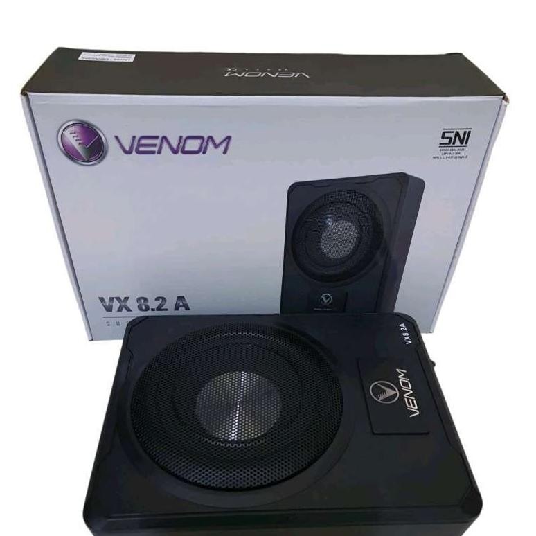 Subwoofer kolong venom vx 8.2a subwoofer aktif venom vx8.2a