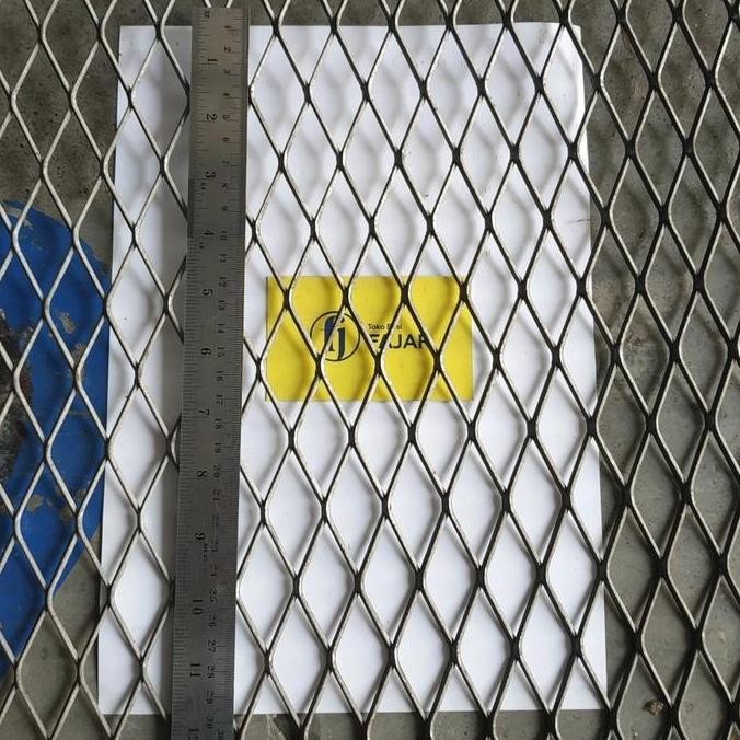 ```````] Expanded metal f 2028 Kawat pagar pintu tangga wajik Ornamesh mesh