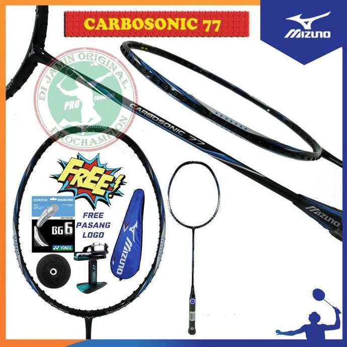 Produk Baru MIZUNO CARBOSONIC 77 / CARBO SONIC 77 / RAKET MIZUNO RAKET BADMINTON ORIGINAL