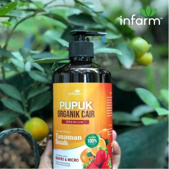 

Terlaris Infarm - Pupuk Organik Cair Tanaman Buah / Bunga 500Ml Poc Kompos Daun