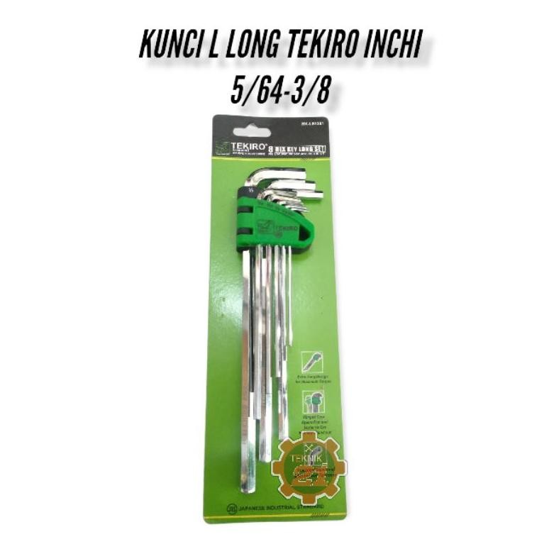 KUNCI L TEKIRO PANJANG SATUAN INCHI KUNCI L SET TEKIRO INCHI L TEKIRO PANJANG INCHI