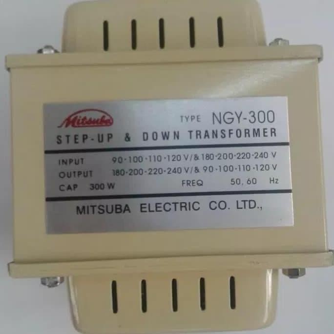 Mitsuba Trafo Step Up Dan Step Down 300W Berkualitas