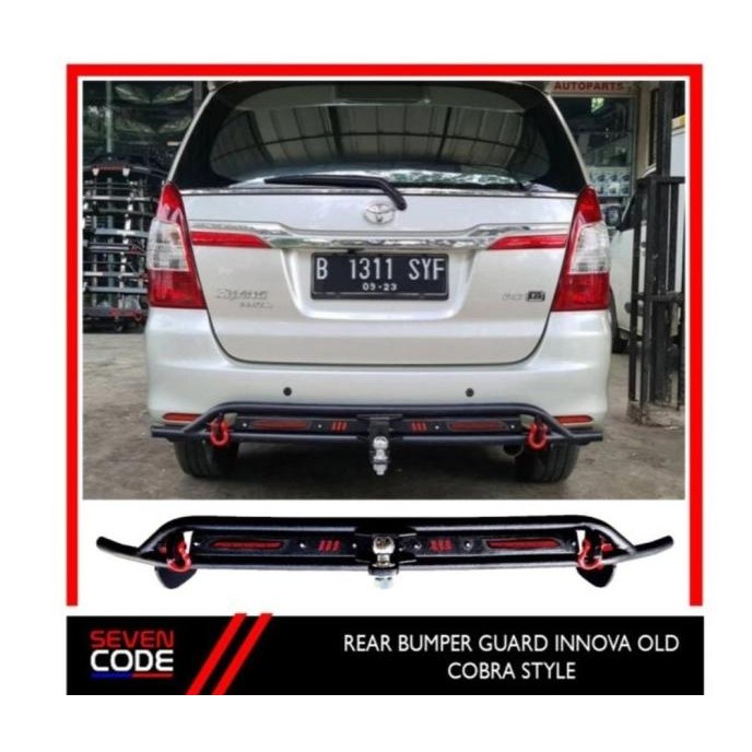 Towing Bar / Pengaman Belakang Innova Style Cobra Sevencode