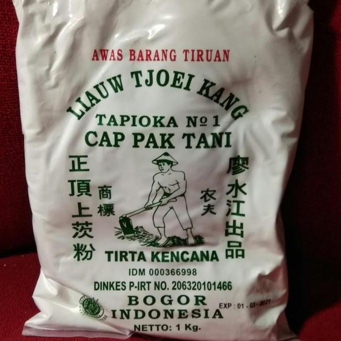 

Terlaris Tepung Kanji Pak Tani Liaw Kang 1Kg