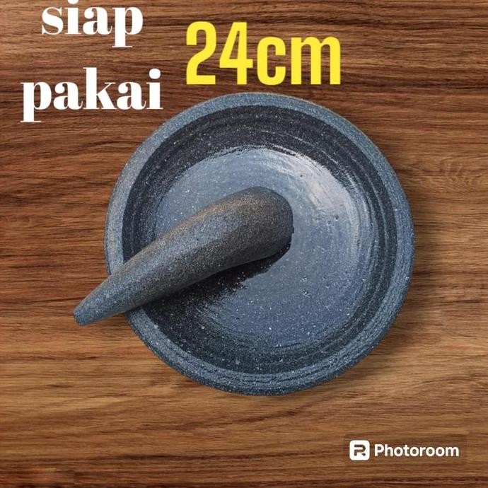 

COBEK BATU ASLI TANPA CAMPURAN SIAP PAKAI GRATIS ULEKAN BS09