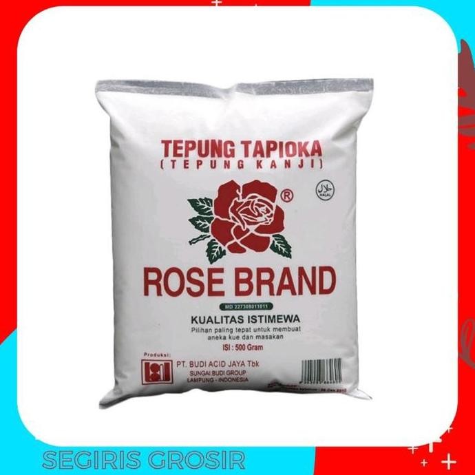 

Terlaris Tepung Tapioka Kanji Rose Brand 500 Gram