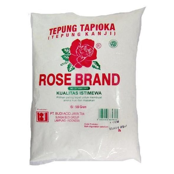 

Terlaris Tepung (Tapioka) Kanji Rose Brand 500 Gram