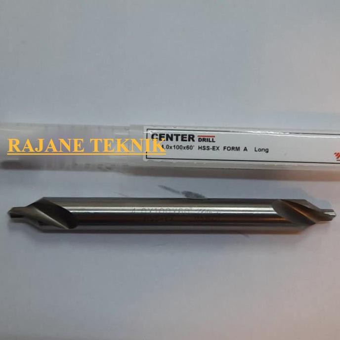 Promo Center drill long 4mm x 60 derajat COD