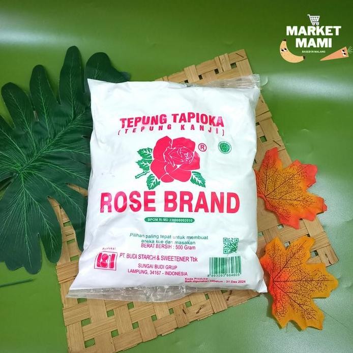 

Terlaris Tepung Tapioka / Kanji Rose Brand 500Gram