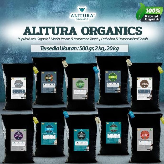 

Terlaris Alitura Pupuk Organik Guano Media Tanam Nutrisi Penyubur Tanah Daun Buah 500Gr 2Kg 20Kg 25Kg Organic Booster Tanaman 500 Gram 2 20 25 Kg