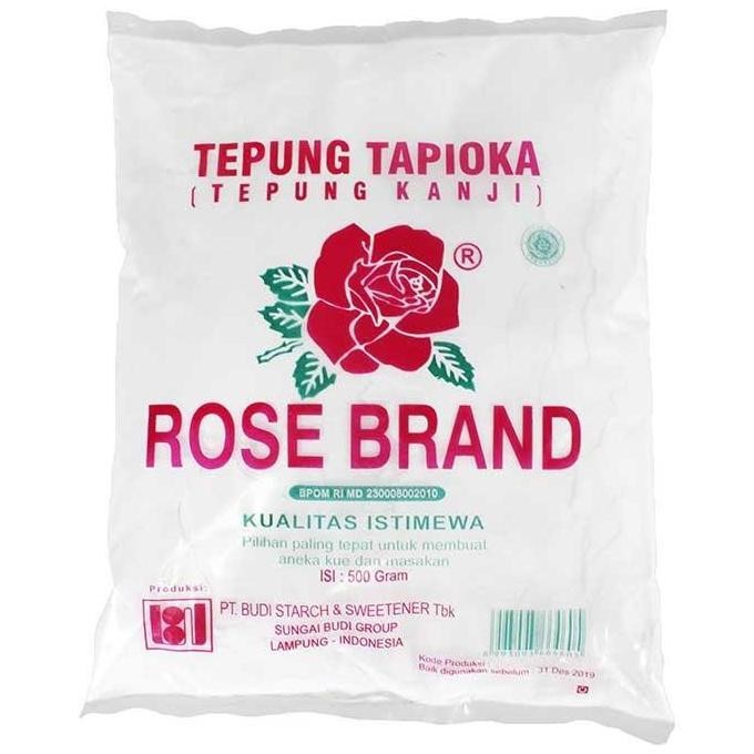 

Terlaris Tepung Tapioka Rose Brand 500Gr / Tepung Kanji