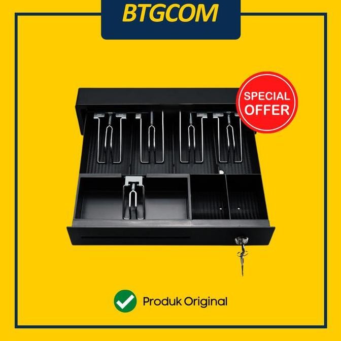 

TERMURAH - CASH DRAWER LACI KASIR IWARE CD-339/CD339 5 SLOT UANG KERTAS+2 KOIN